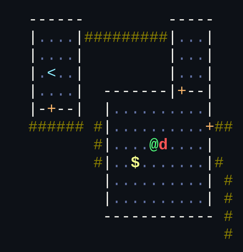 세 개의 장기 환경: Crafter, MiniHack, NetHack