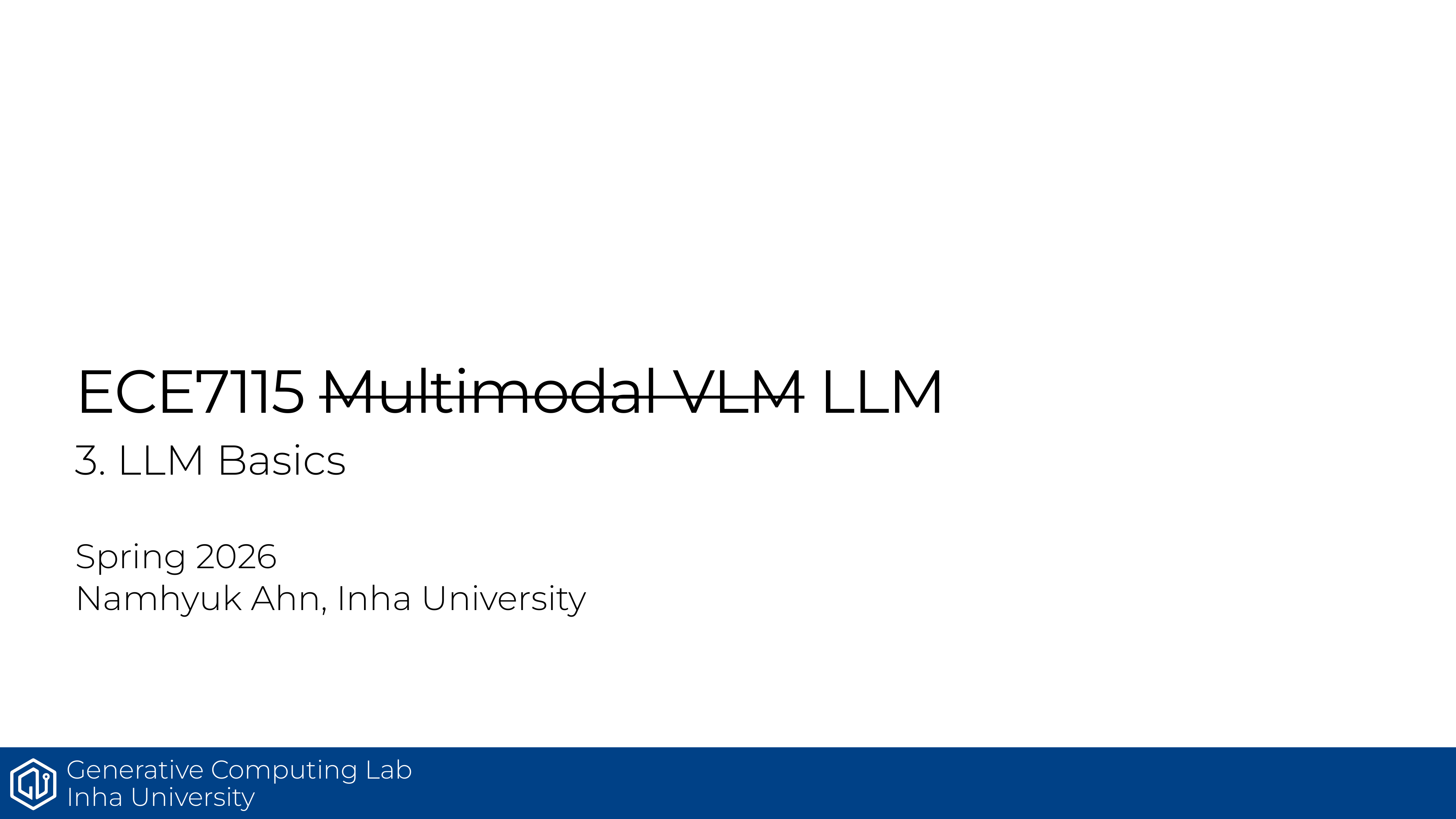 LLM basics cover