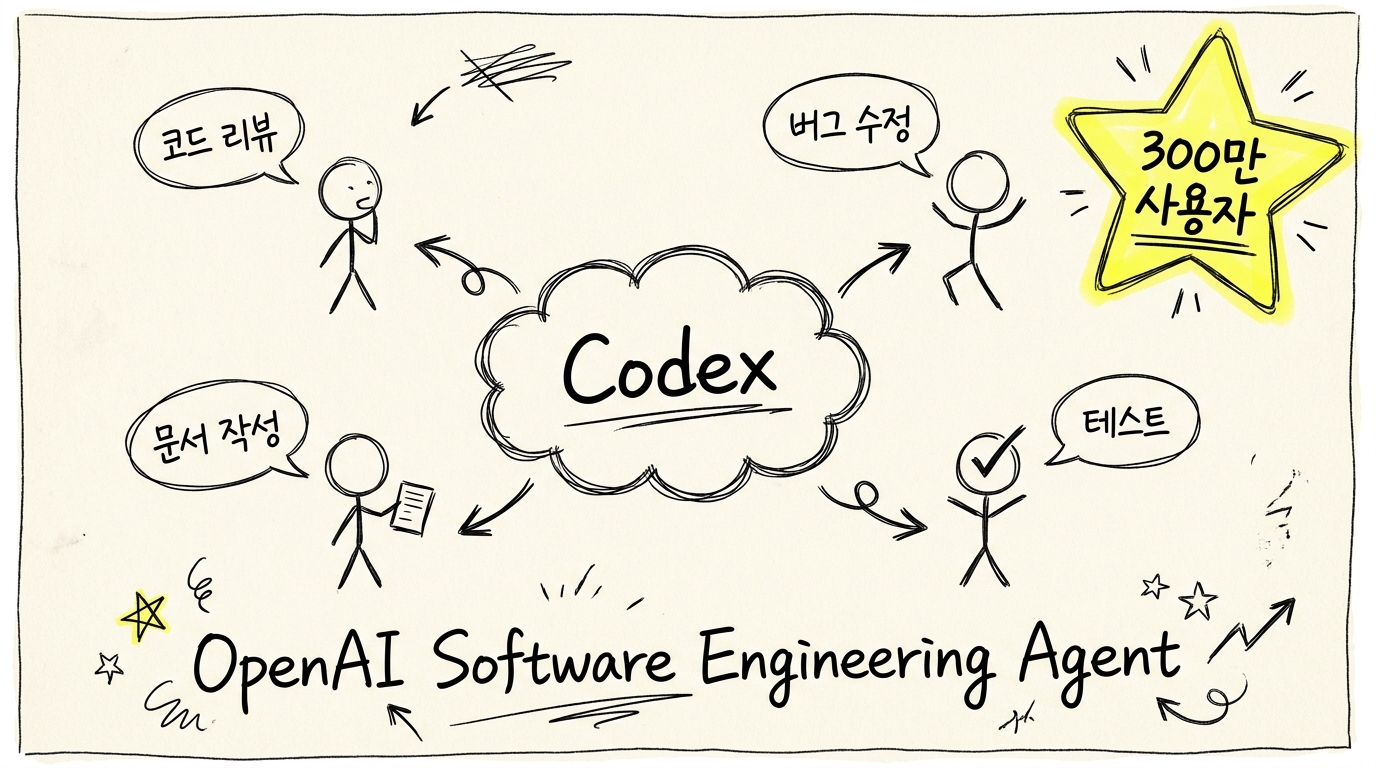 OpenAI Codex — 300만 주간 사용자의 소프트웨어 엔지니어링 에이전트